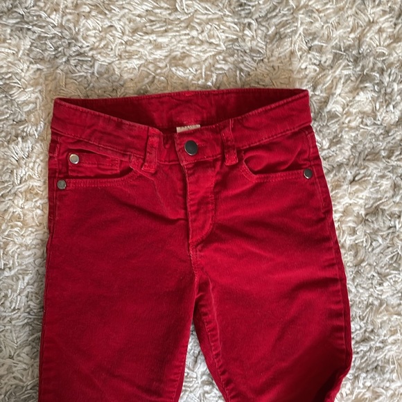 Payton & Parker Red Corduroy Adjustable Waist Pants Kids size 5T - Picture 6 of 8